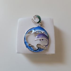 Dolphin Necklace Charm